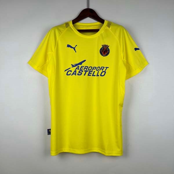 Tailandia Camiseta Villarreal Primera Equipación Retro 2005 2006